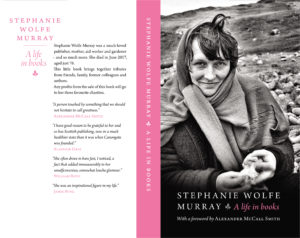 Cover of tribute book to Stephanie Wolfe Murray